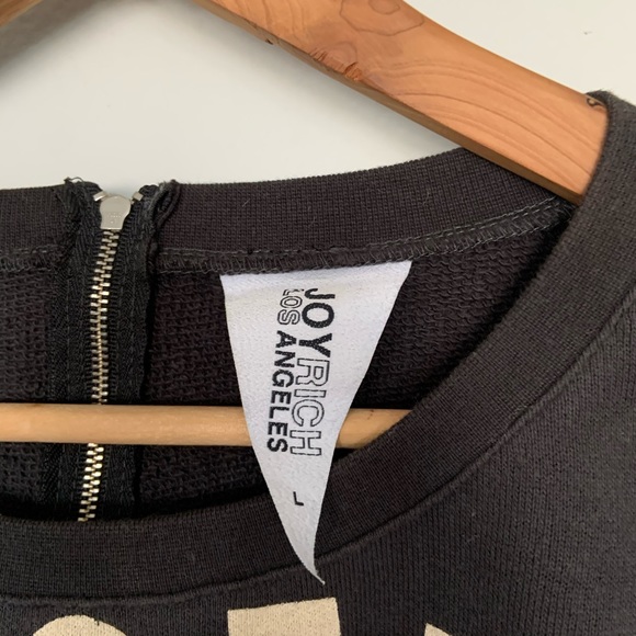 Joy Rich WOW Cropped Sweatshirt - Picture 4 of 4